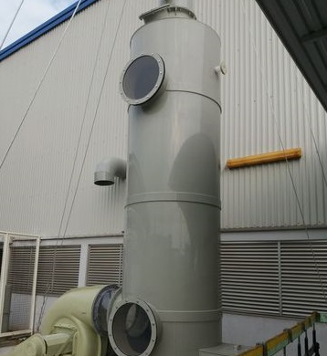 Tháp xử lý khí thải nhựa PP